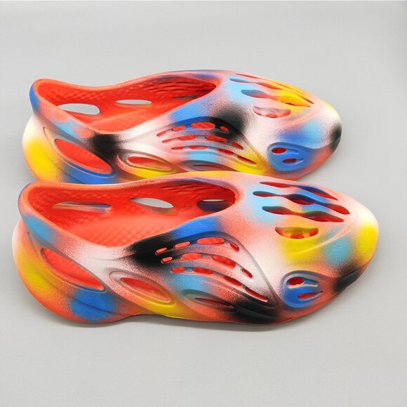 Summer's new Kanye coconut crocs men's Instagram trendy couple Roman sandals bea - Picture 2 of 4